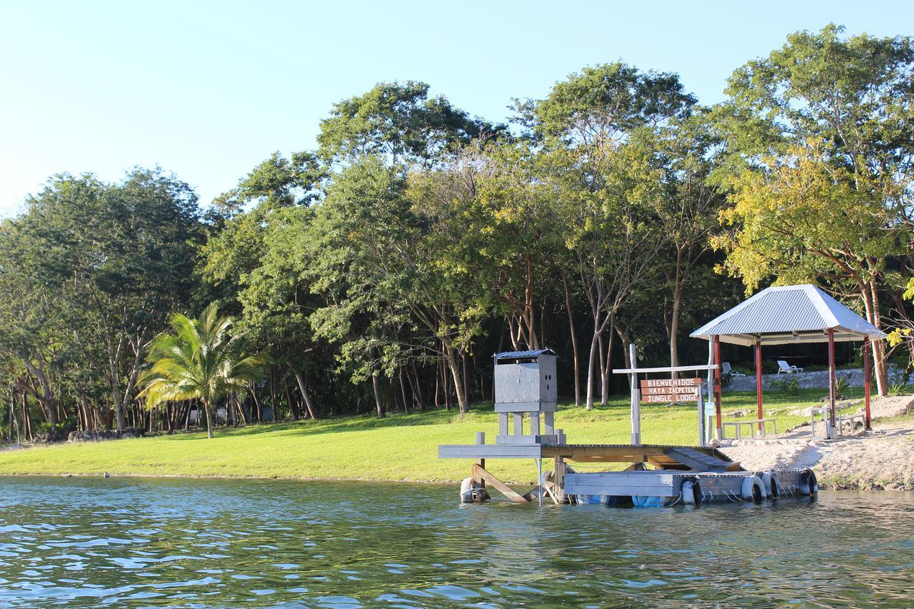Maya Zac Peten Jungle Lodge El Remate Luaran gambar
